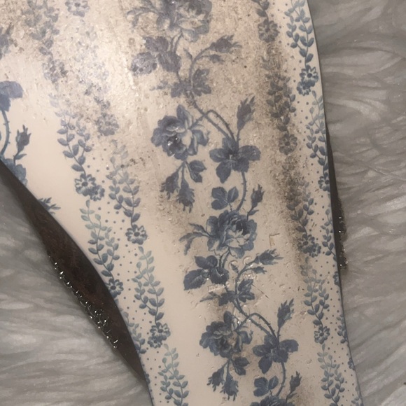 Velvet GG Monogram Crystal Womens Slipper Brown Vintage Cocoa - Picture 8 of 10